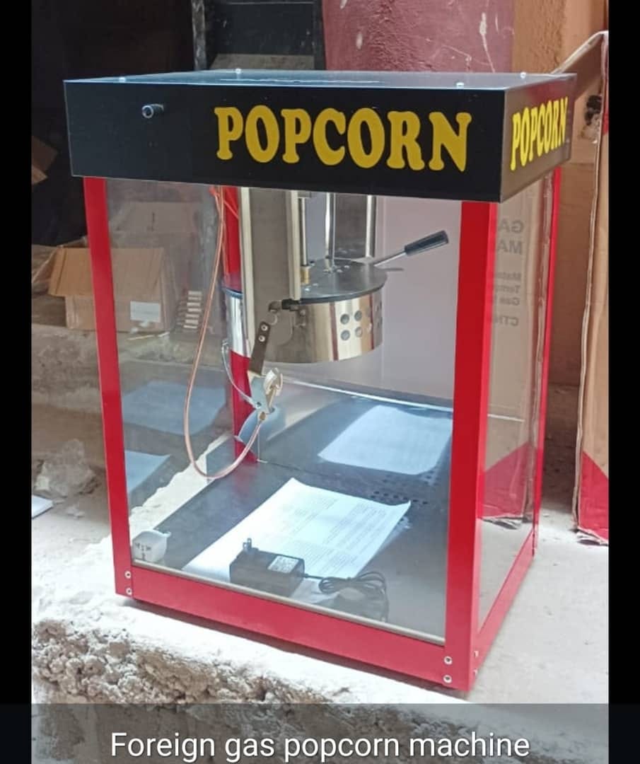 Foreign Gas Popcorn Machine